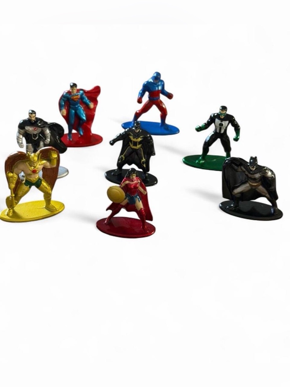 Jada Toys DC Comics Nano MetalFigs Lot of 8